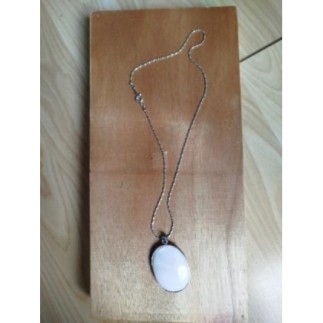 Sautoir argent pendentif...