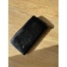 Portefeuille noir vernis 