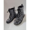 Bottines noires fleuries -T.35