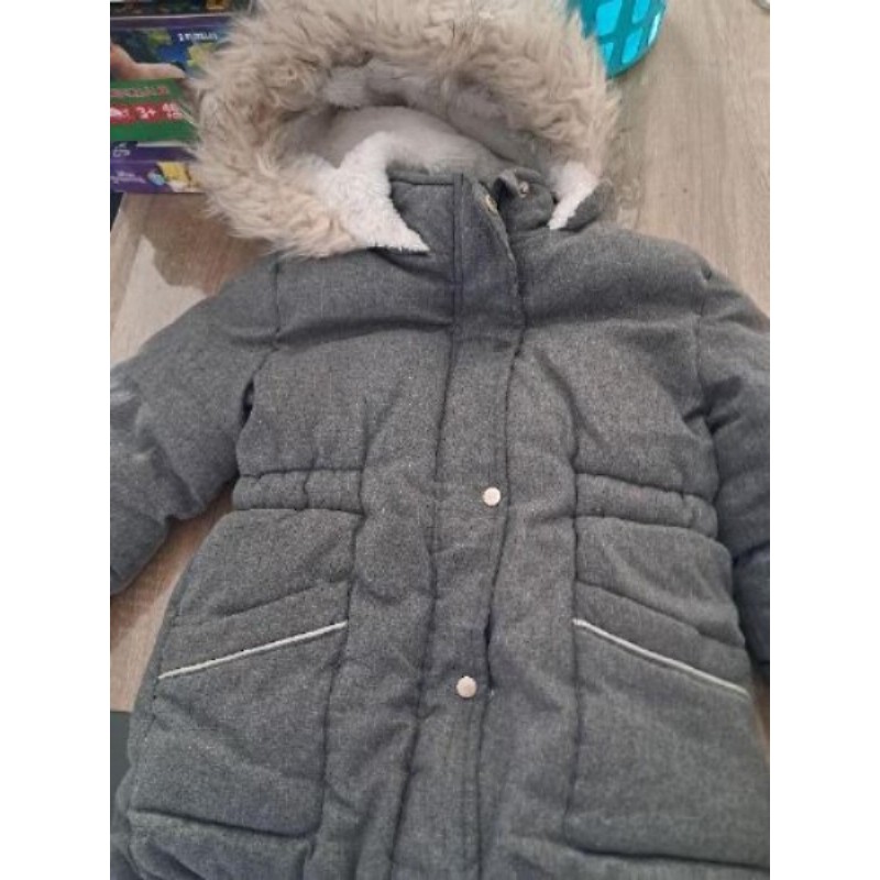 Manteau gris gemo 6 ans