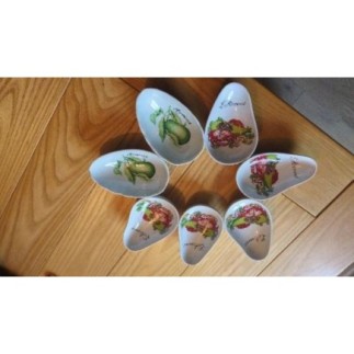 Lot assiette avocat 