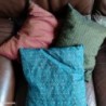 lot 3 coussins colorés
