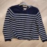 pull rayé dentelle kilibbi T M
