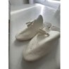 Babouche blanche