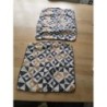 Lot de 3 housse coussin 40x40