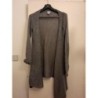 Gilet gris laine soft grey T.38.40