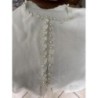 Gilet blanc avec perle taille 46/48
