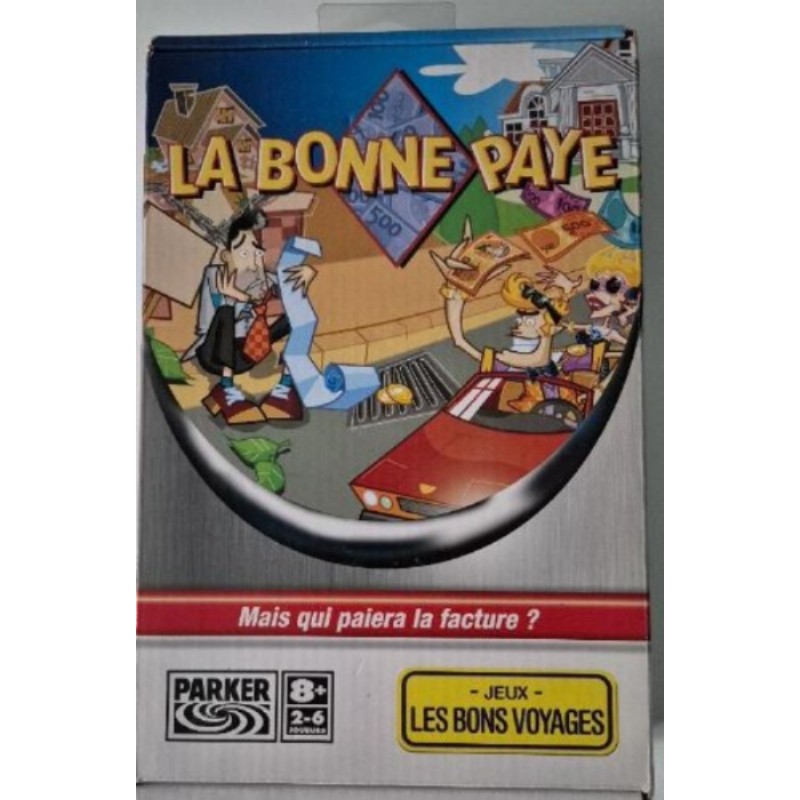 Jeu LA BONNE PAYE, +8 ans, 2 à 6 joueurs