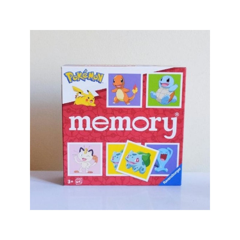 Jeu memory pokemon COMPLET