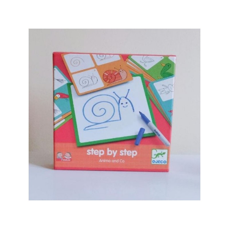 Jeu apprends à dessiner step by step