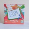 Jeu apprends à dessiner step by step