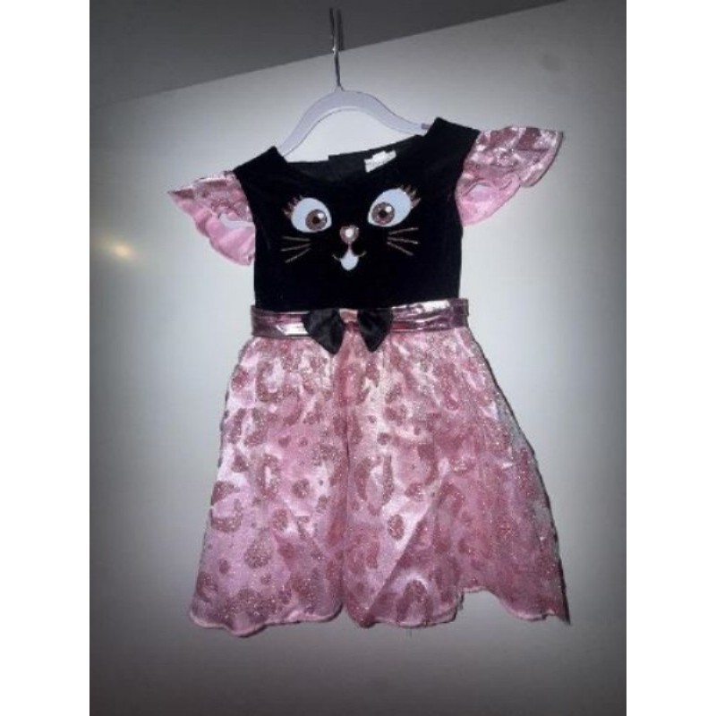 Robe déguisement chat 2-3 ans