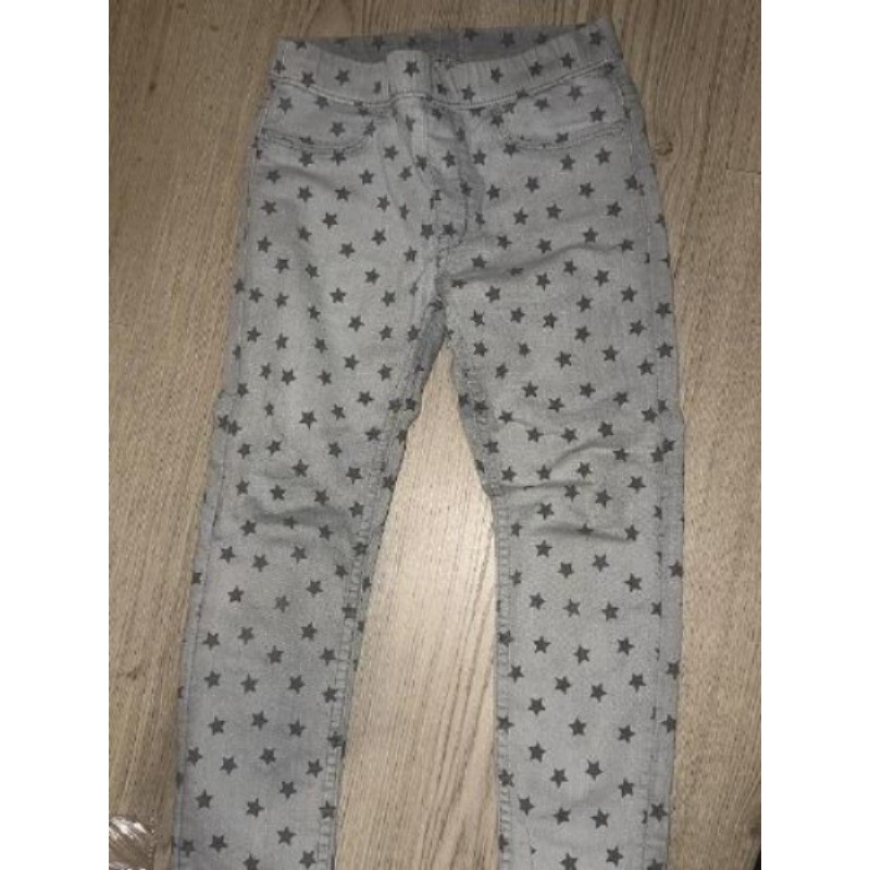 Jeans gris étoile 6-7 ans 