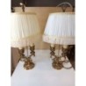 Paires de lampes chandeliers de style classique à 2 feux 