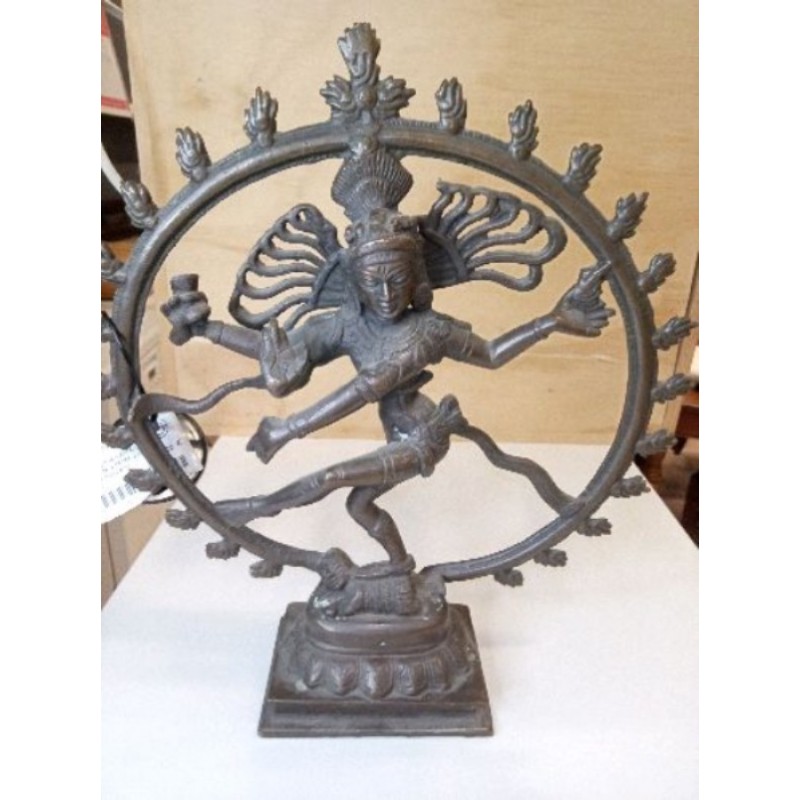 Bronze Shiva Nataraja seigneur de la danse dans l'Hindouisme