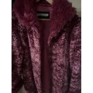 Manteau rose fushia style...