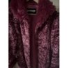 Manteau rose fushia style astrakan T 40