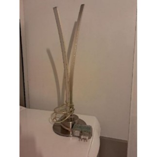 Lampe led argenté
