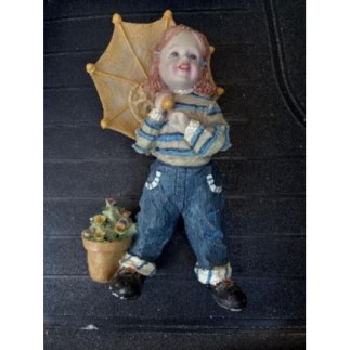 Figurine résine jeune fille 