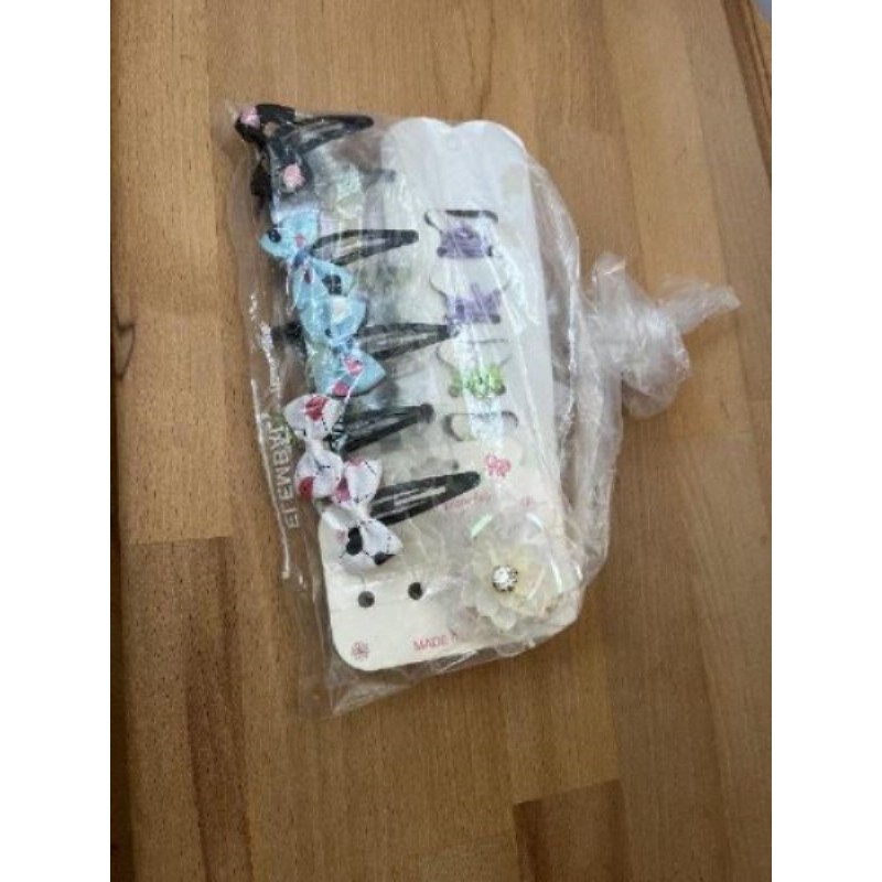 Lot de barrettes et chouchou cheveux 