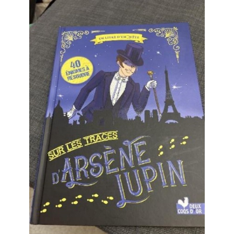 cahier énigme Arsène Lupin