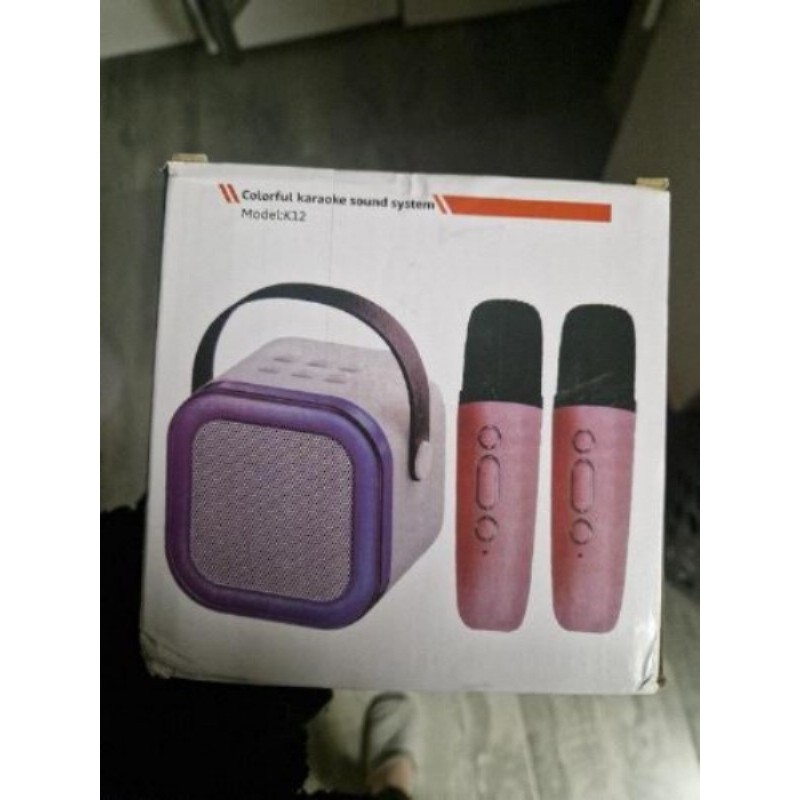 Enceinte et 2 Microsoft violet neuf