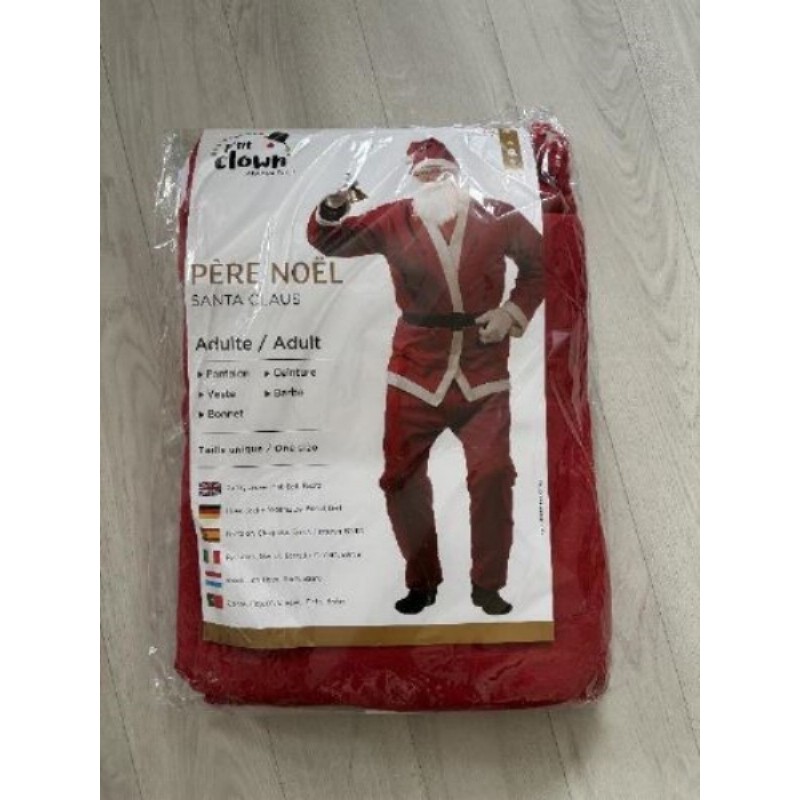 Déguisement pere Noel adulte neuf 