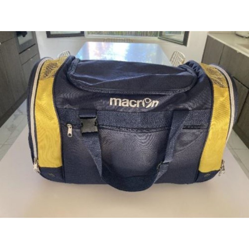 Sac de sport marine/jaune Macron