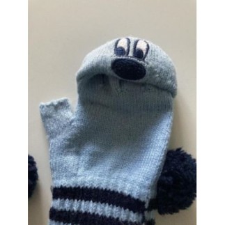 Mitaines ciel/marine Disney...