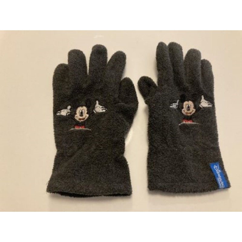 Paire de gants polaires gris Disneyland