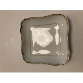 Cendrier blanc/or Limoges