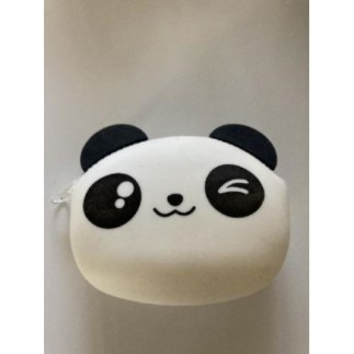Porte monnaie panda blanc/noir