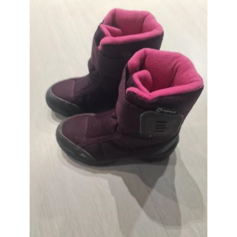 Après Ski taille 29 QUECHUA violet et intérieur rose